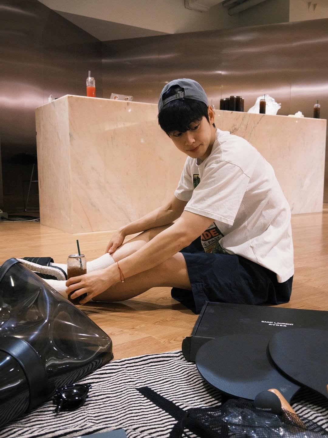 Photo shared by 차은우 on July 09, 2025 tagging @ysl.