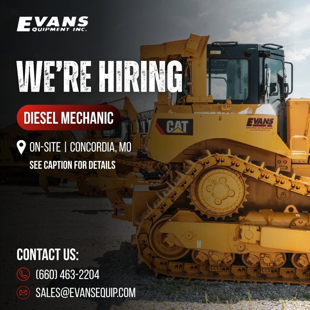evansequipmentinc 게시물 이미지: Are you or someone you know a Diesel Mechanic...