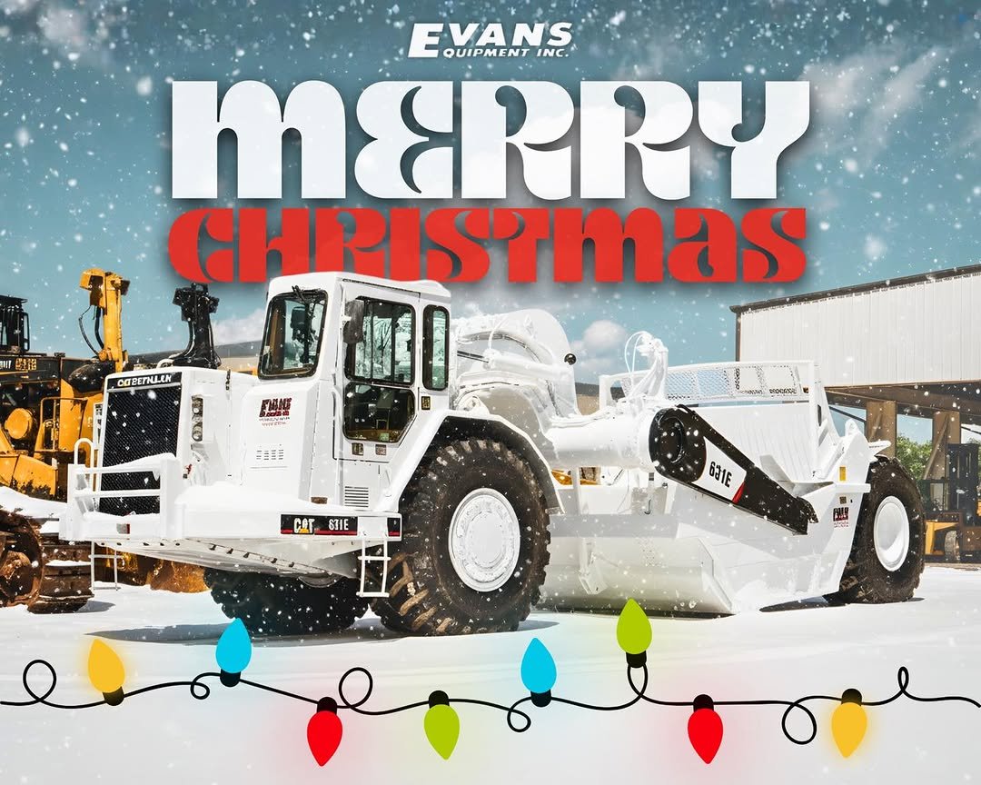Photo by Evans Equipment on December 25, 2025. May be an image of snowplow and text.