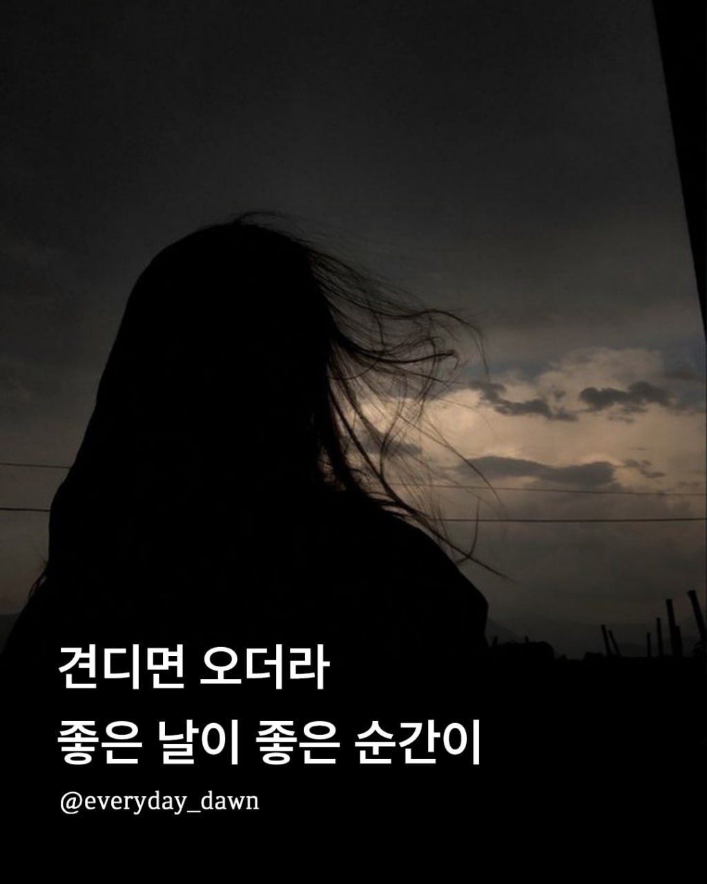 everyday_dawn 게시물 이미지: 그래야 좋은 날도 오지.
.
.
#소중한사람아꼭행복해줘 할인 링크는 프로필에...