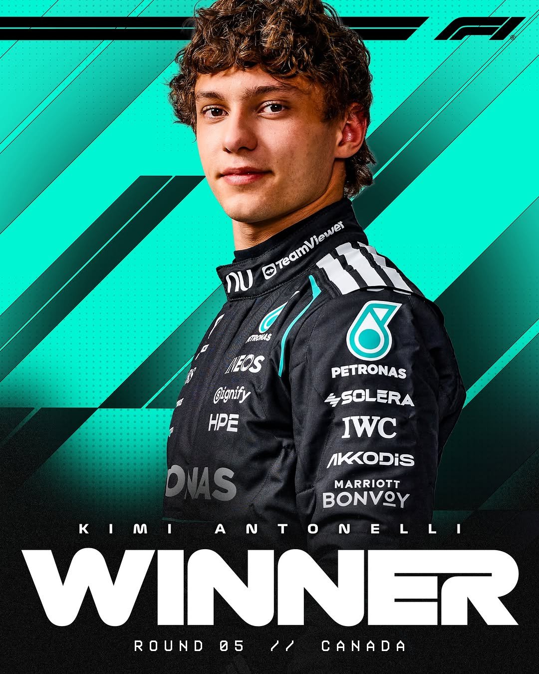 f1 게시물 이미지: FOUR WINS IN-A-ROW FOR KIMI!!

#F1 #Formula1...