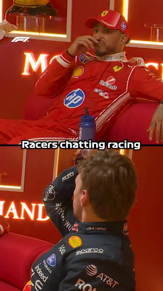 f1 게시물 이미지: Two legendary rivals assessing an epic battle...