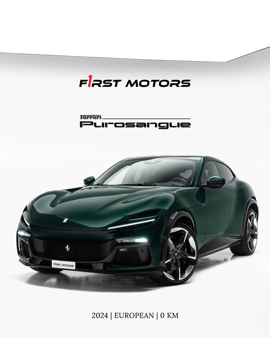 f1rstmotors 게시물 이미지: 2024 Ferrari Purosangue

- Pice 2,499,995 AED...