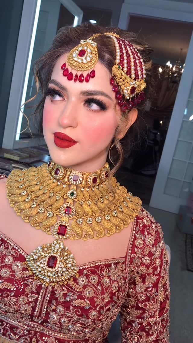 facestoriesbyleenabhushan 게시물 이미지: Rose of the season 🪞 my prettiest Nikah bride...