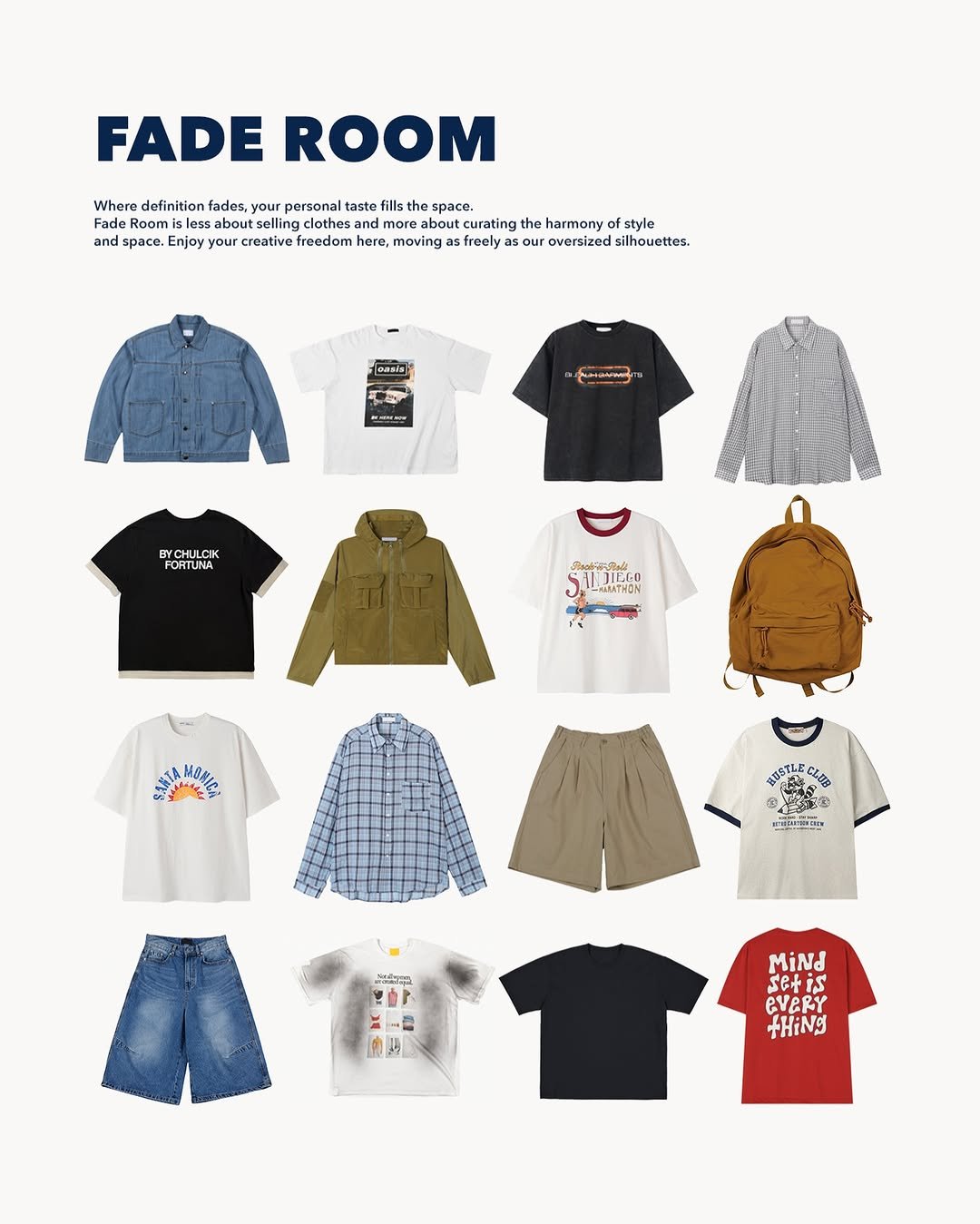 faderoom_official 게시물 이미지: FADEROOM LINEUP

Available now at Faderoom 🛒