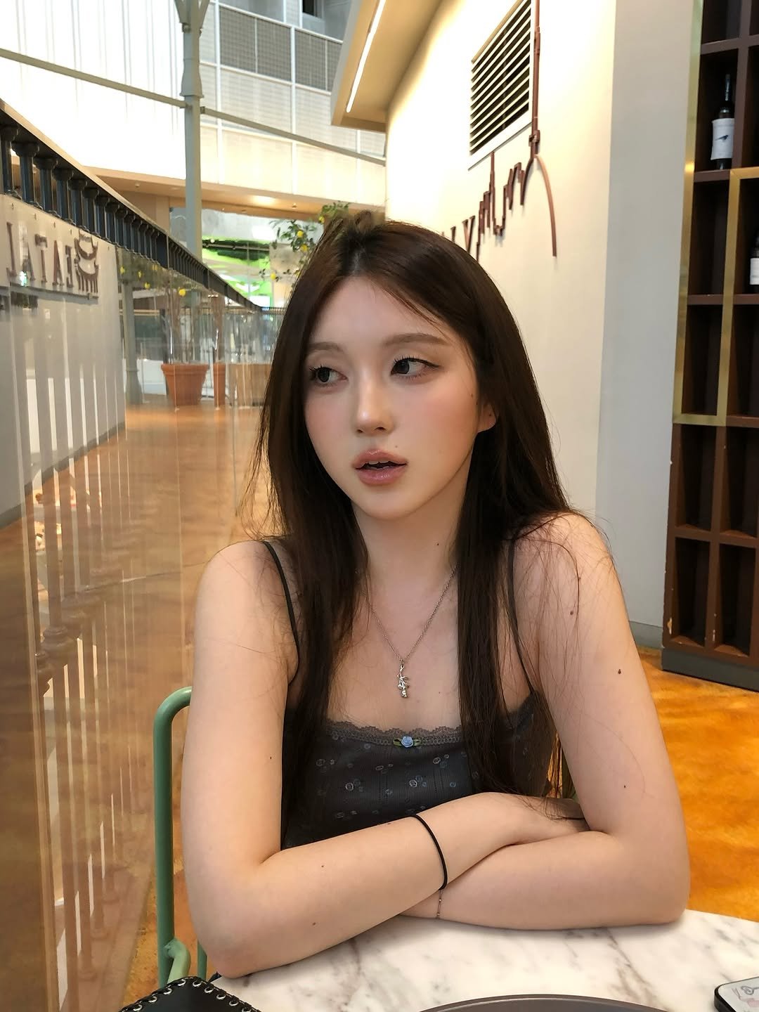 Photo by 동화 on July 20, 2025. May be an image of one or more people, hair and makeup.
