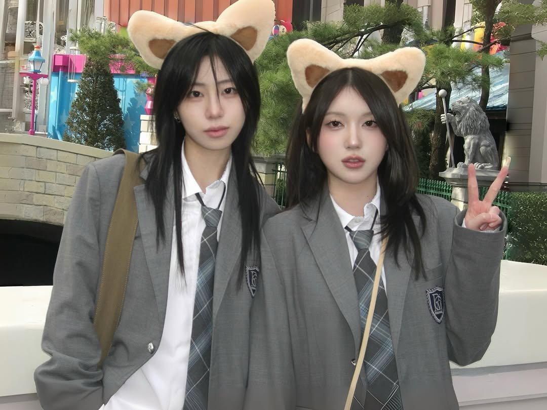 Photo shared by 동화 on April 07, 2026 tagging @hu.seoq. May be an image of one or more people and text.