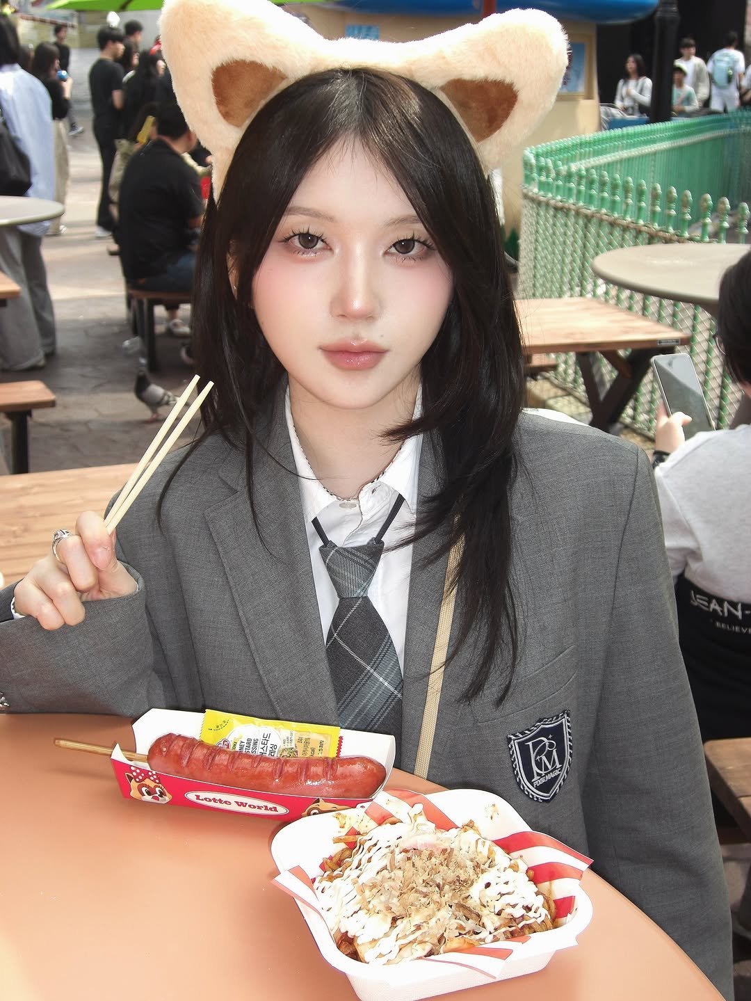 Photo by 동화 on April 17, 2026. May be an image of skewer and text.