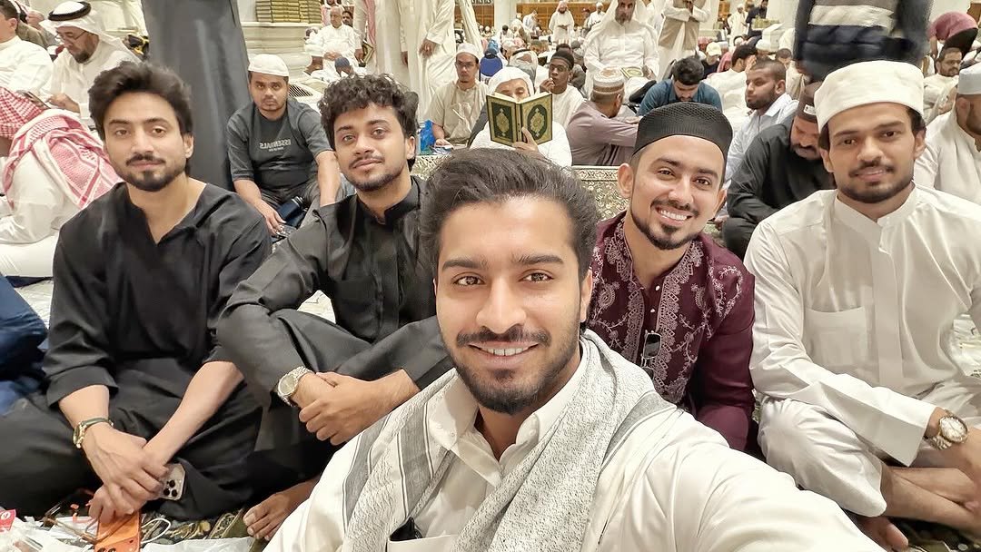 Photo by Faiz Baloch on March 16, 2026. May be a selfie of one or more people, people smiling, turban and text.