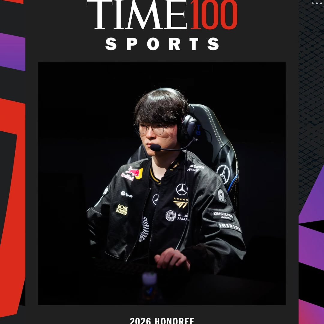 faker 게시물 이미지: Thank you @TIME and all esports fans.

Photo...