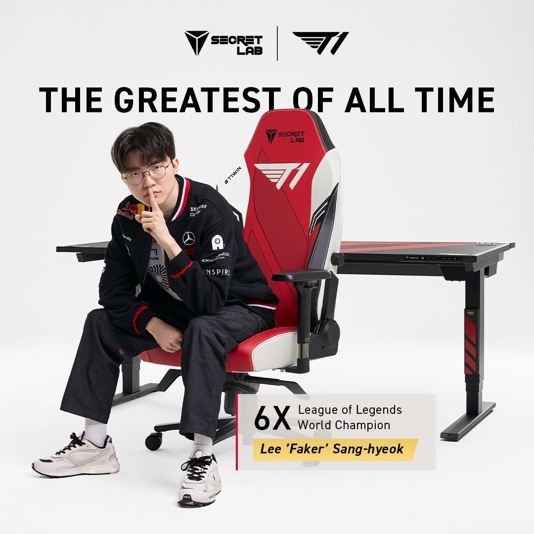 faker 게시물 이미지: Trophies are won by consistency. That’s why I...