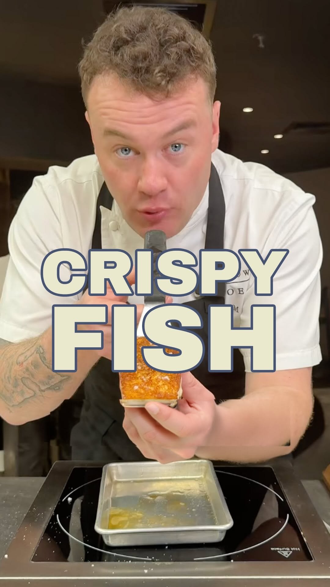 fallowchefs 게시물 이미지: Crispy fish with no skin? 🍞