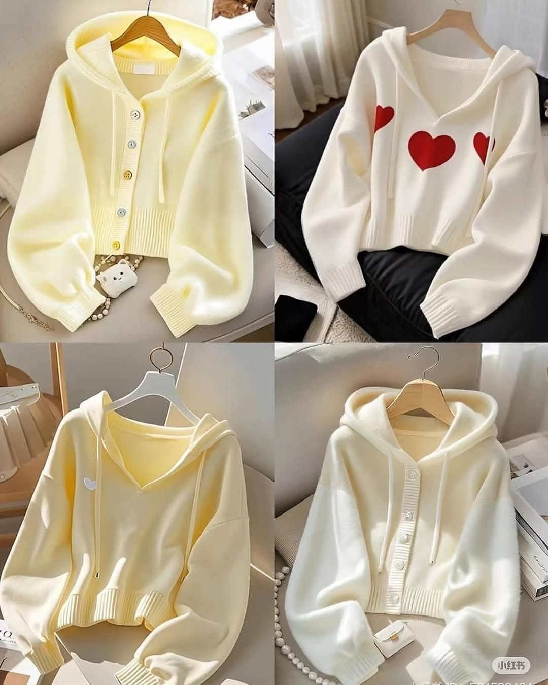 Photo by Fashion Explored on November 11, 2025. May be an image of heart, fleece, top, dress, sweater, turtleneck, sweatshirt, cardigan and text.