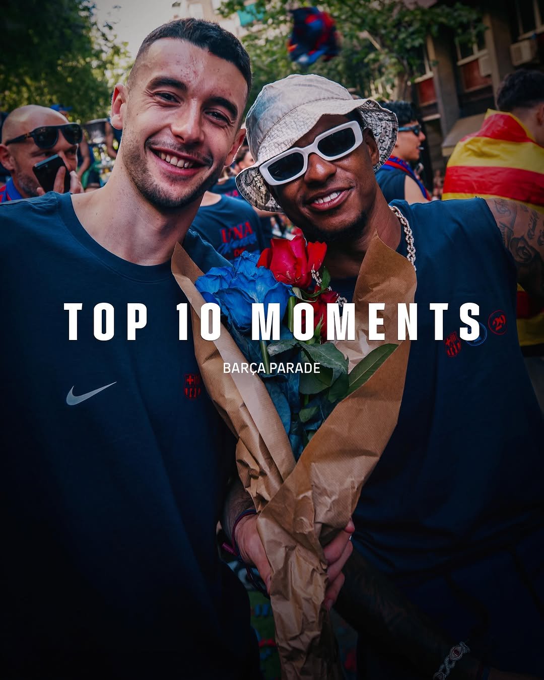 fcbarcelona 게시물 이미지: The victory parade was so much fun 🎉

La rua...
