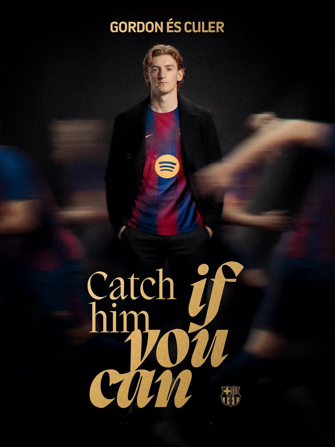 fcbarcelona 게시물 이미지: A new force joins our rhythm. 
Anthony Gordon...