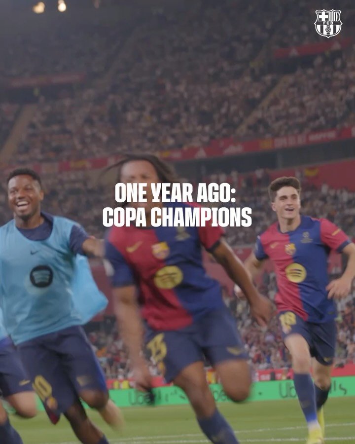 fcbarcelona 게시물 이미지: A year ago, we had one of those nights that...