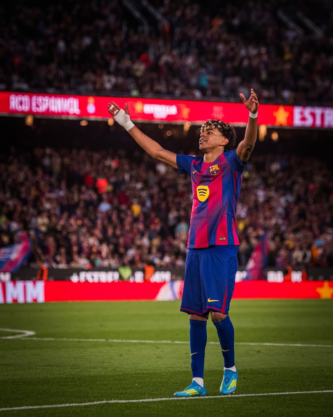fcbarcelona 게시물 이미지: Lamine Yamal has been named the 2025/26 LaLiga...