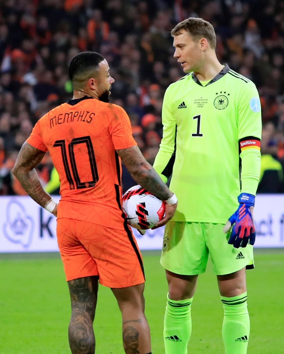 Photo shared by FC Bayern on December 22, 2025 tagging @manuelneuer. May be an image of football, soccer, cleats, ball, stadium and text.