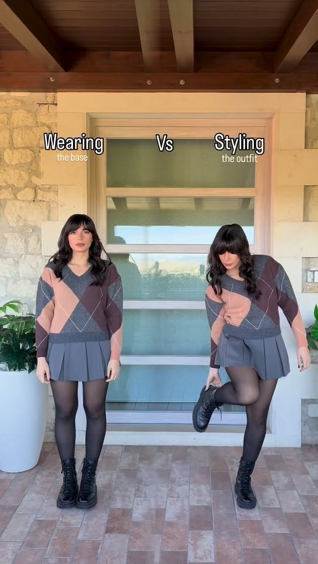 fede_rica_14 게시물 이미지: Wearing vs Styling ✨ 🧣
Same base, two...