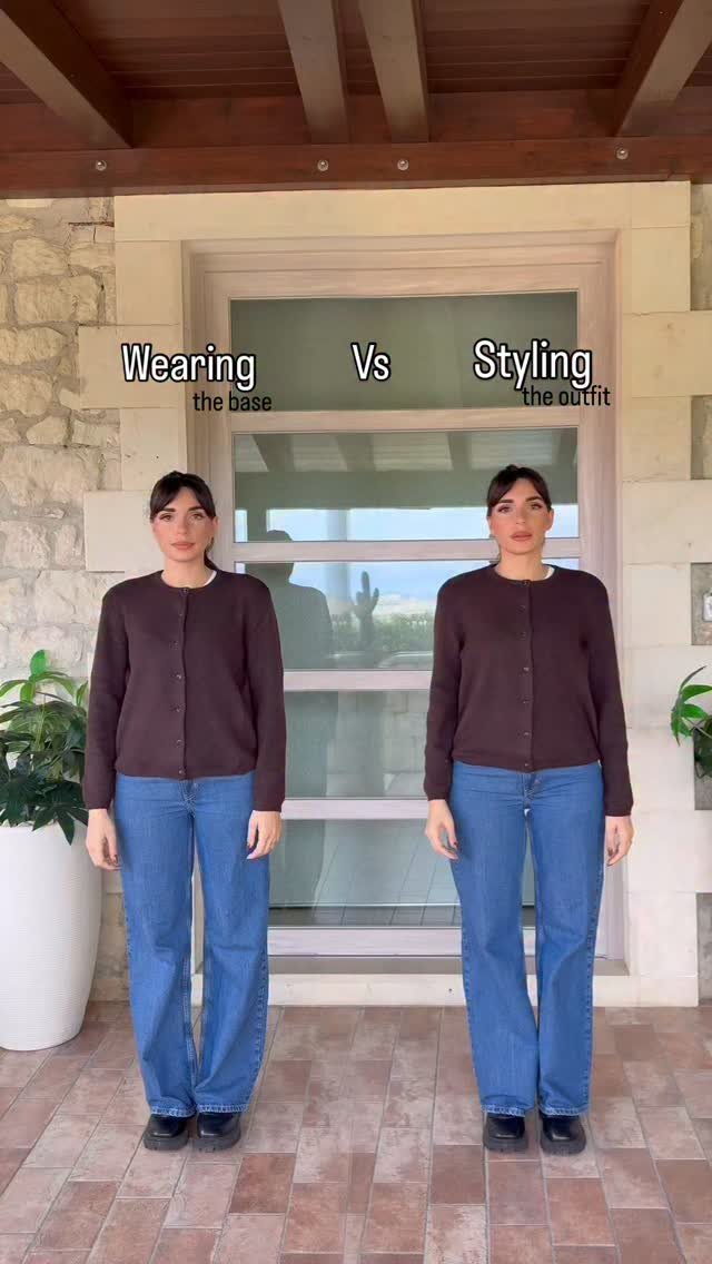 fede_rica_14 게시물 이미지: Wearing Vs Styling 🤯✨
Here’s a classic look...