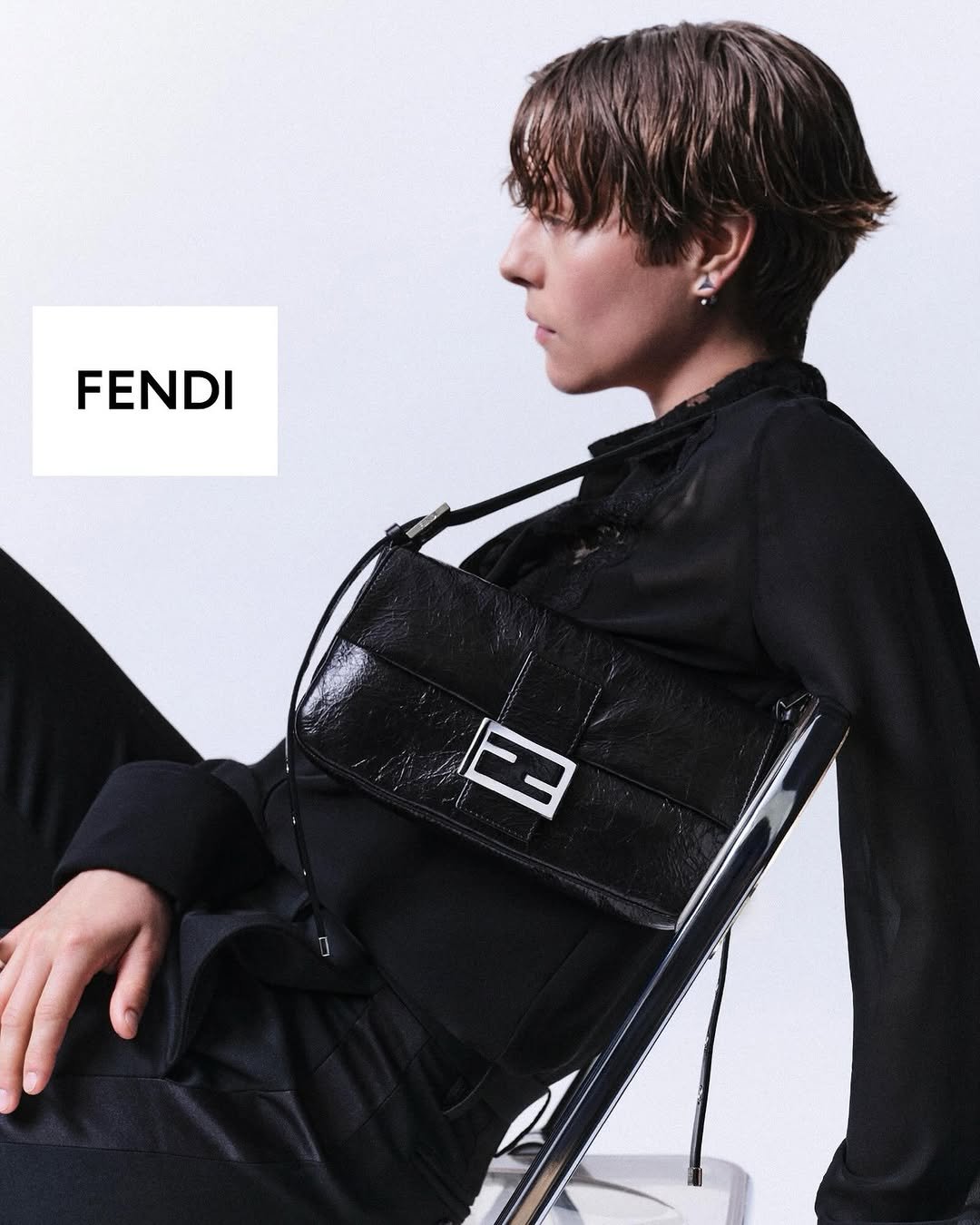 fendi 게시물 이미지: Emma D’Arcy celebrates the new Baguette® 26424...