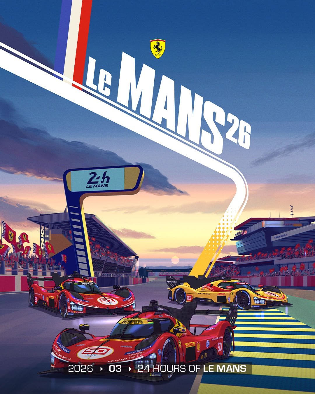 ferrari 게시물 이미지: It’s finally time, Le Mans race week begins...