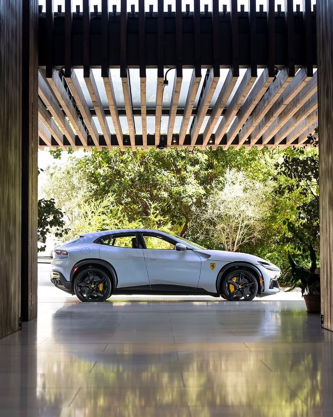 Photo by Ferrari APAC on January 03, 2026. May be an image of sedan, wheel and text.