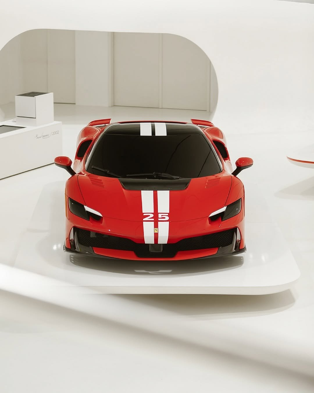 Photo by Ferrari APAC on February 16, 2026. May be an image of car, wheel and text.