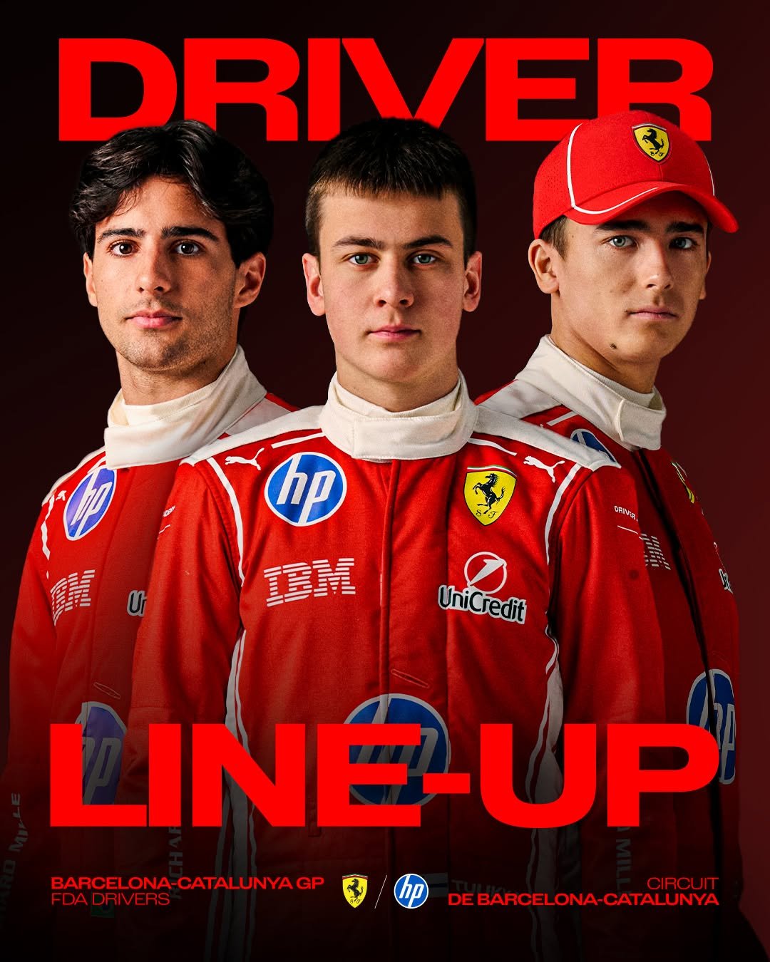 ferraridriveracademy 게시물 이미지: F2 and F3 return for Barcelona! 🇪🇸🔥