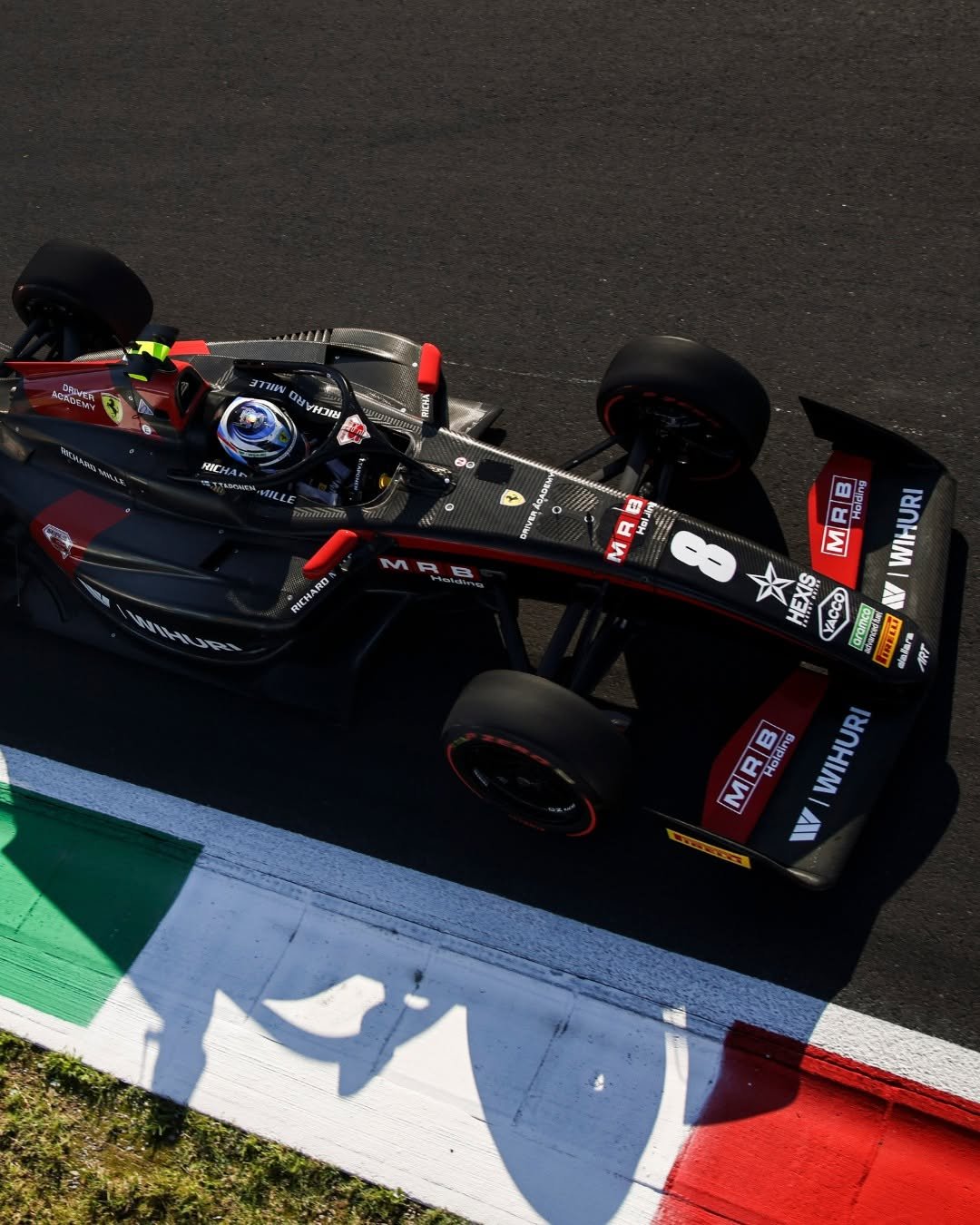 Photo shared by Scuderia Ferrari Driver Academy on January 14, 2026 tagging @tuukka.taponen. May be an image of racing vehicles, race car and text.