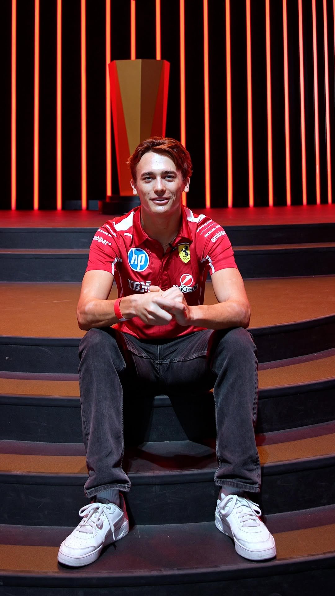 ferraridriveracademy 게시물 이미지: A special good luck message from...