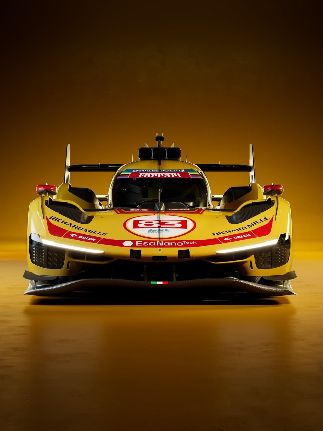 Photo shared by AFCorse Official on February 27, 2026 tagging @24heuresdumans, @philhansonracing, @yifei_ye, @fiawec_official, @robertkubica_real, and @ferrarihypercar. May be an image of racing vehicles, race car and text.