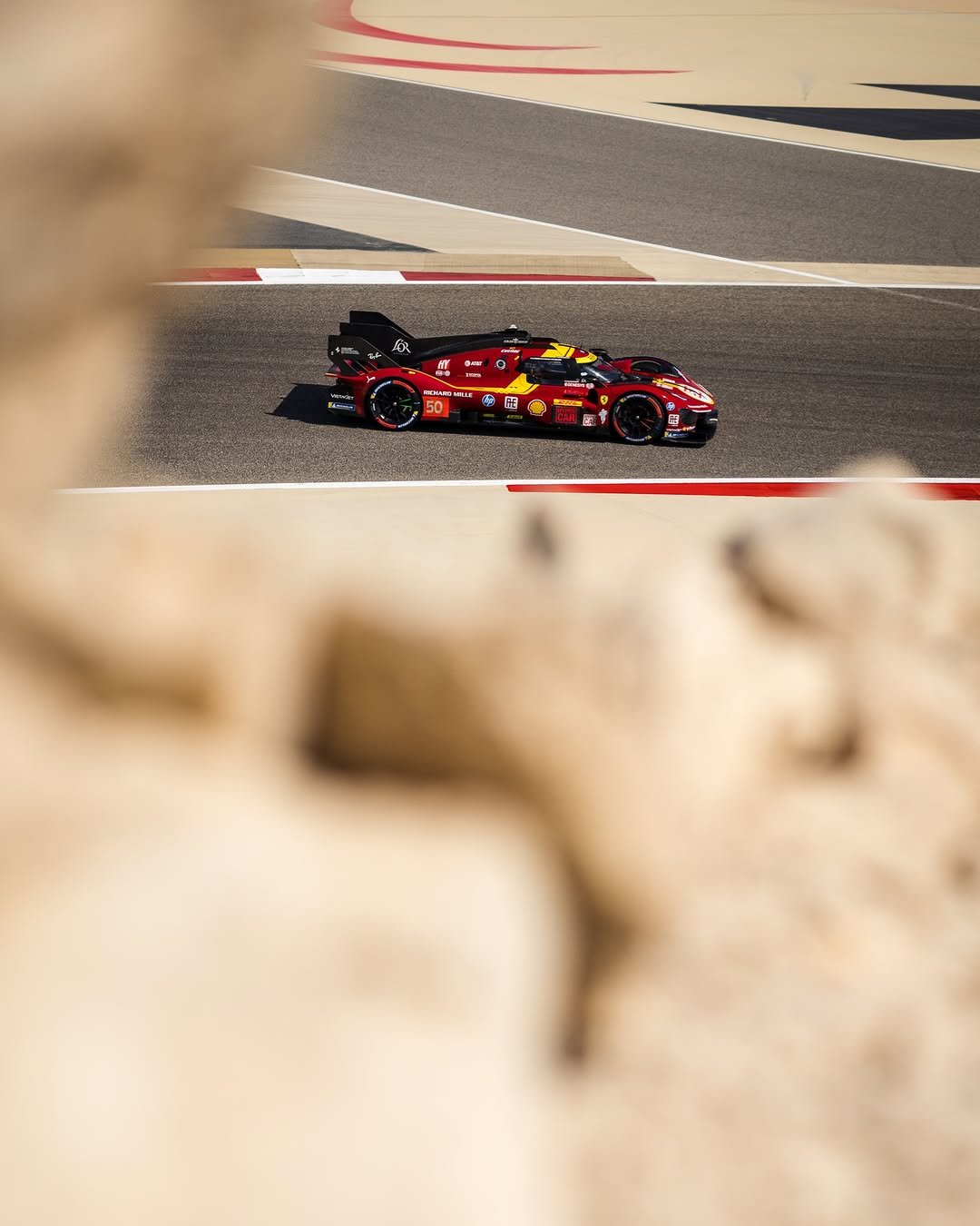 Photo by Ferrari Hypercar on December 02, 2025. May be an image of racing vehicles, race car and text.