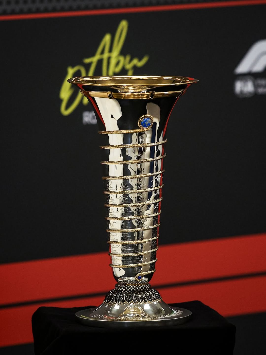 Photo by FIA - Official account on December 04, 2025. May be an image of text that says 'Abe'.