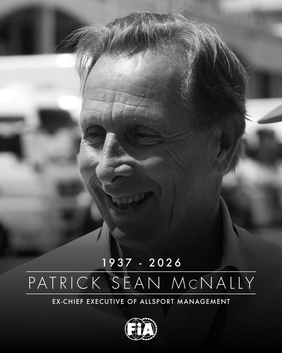 fia.official 게시물 이미지: The FIA is deeply saddened by the passing of...