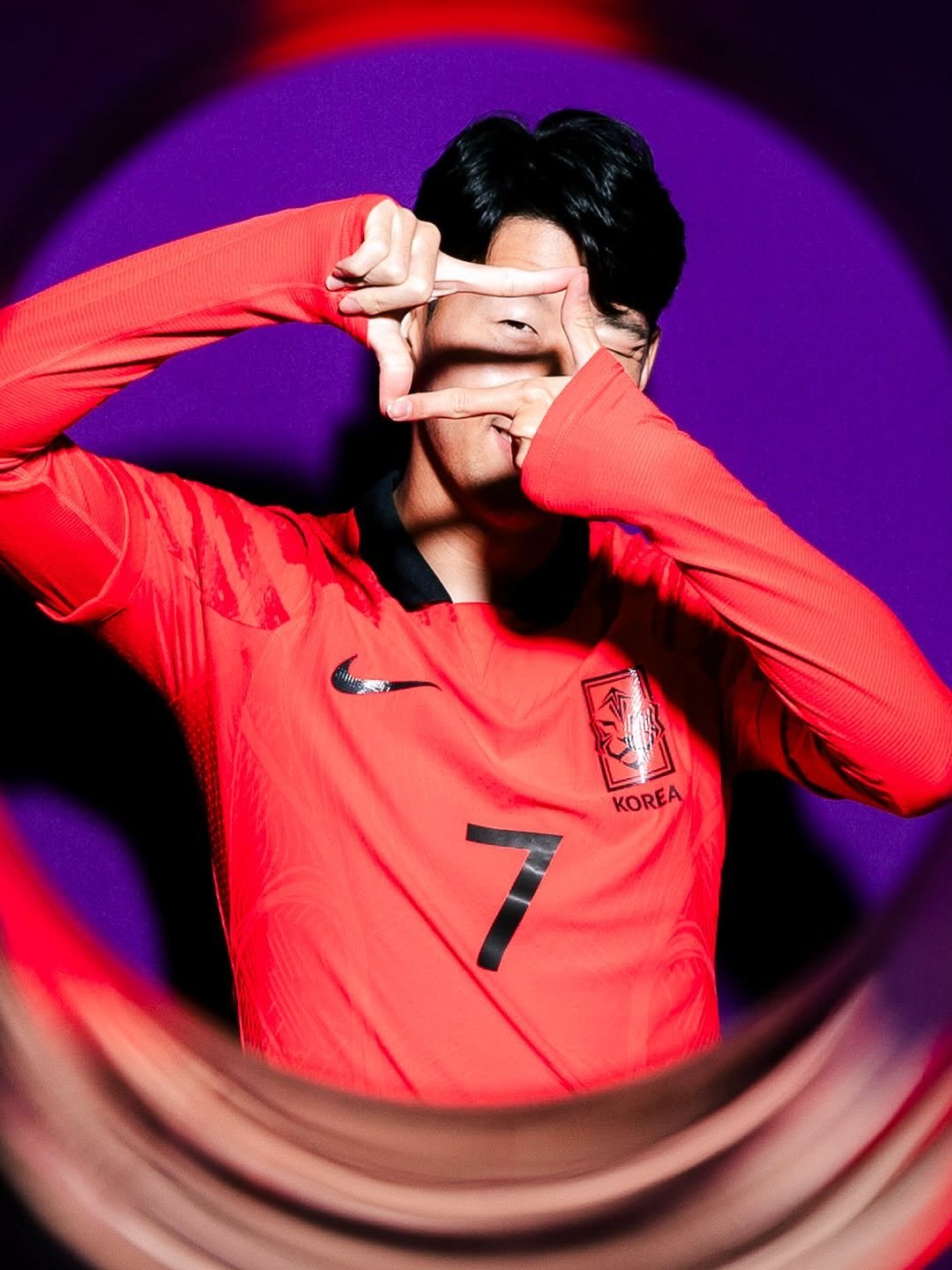 Photo shared by FIFA World Cup on February 20, 2026 tagging @mls. May be an image of football, soccer, ball, sportswear, sports equipment and text that says 'KOREA 7'.