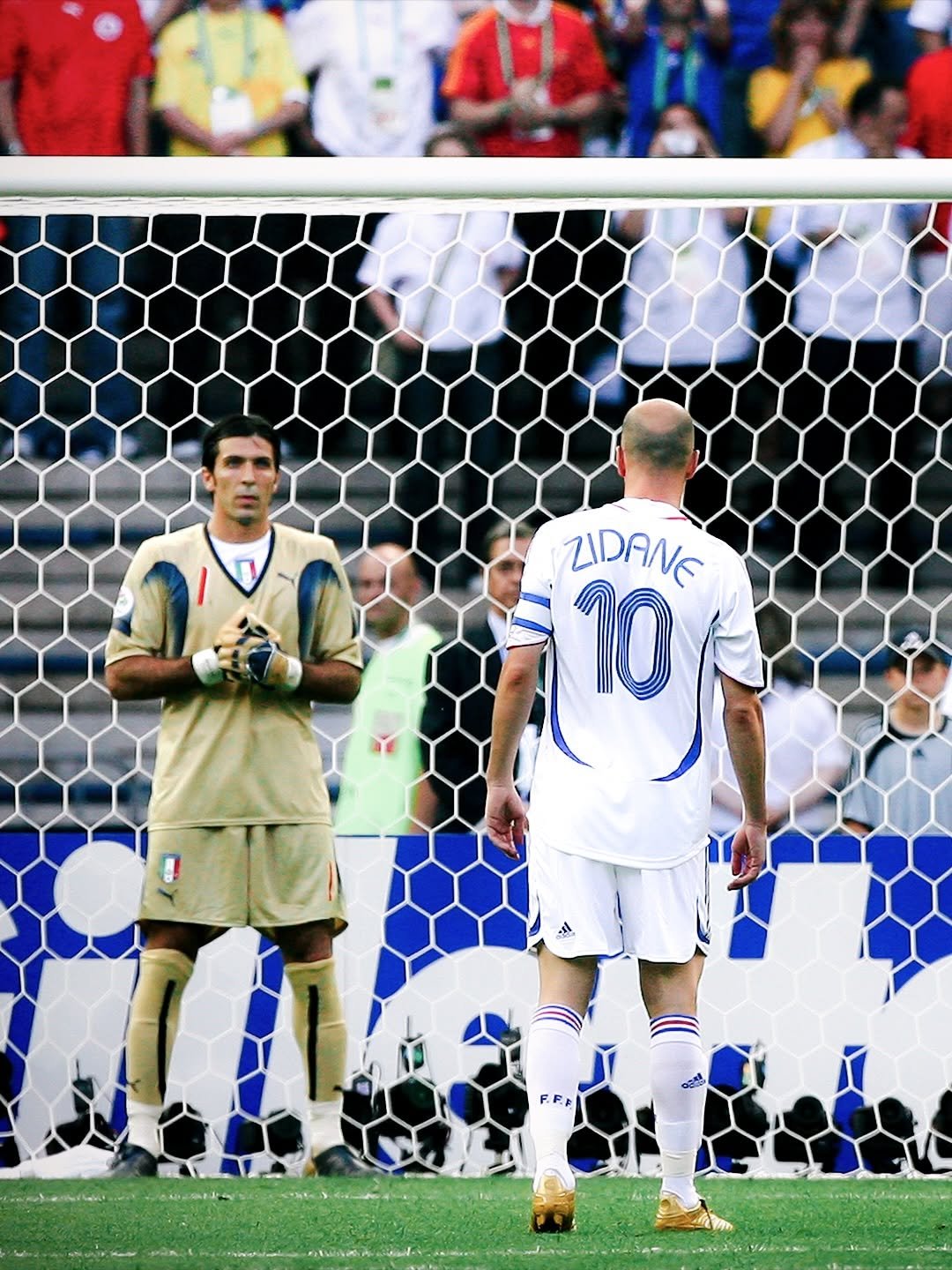 Photo by FIFA World Cup on February 18, 2026. May be an image of football, soccer, stadium and text that says 'ZIDANG 10 10 F.P.F'.