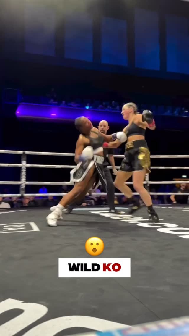 fight 게시물 이미지: Out cold!! 🥶 

🎥 : @misfitsboxing