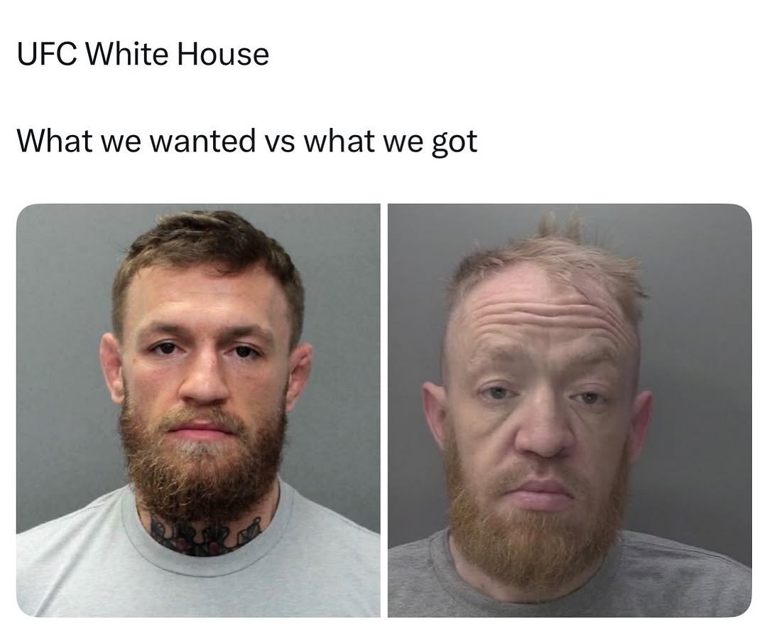 fight 게시물 이미지: 🤣
What’s your thoughts on the UFC White House...