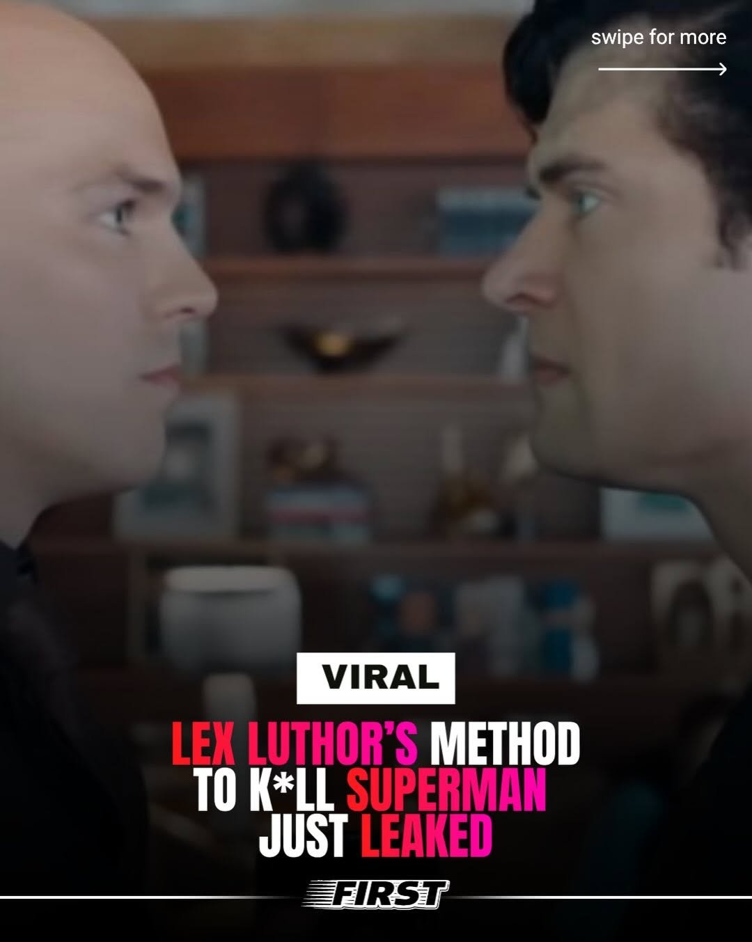 first 게시물 이미지: The eternal conflict between Superman and Lex...