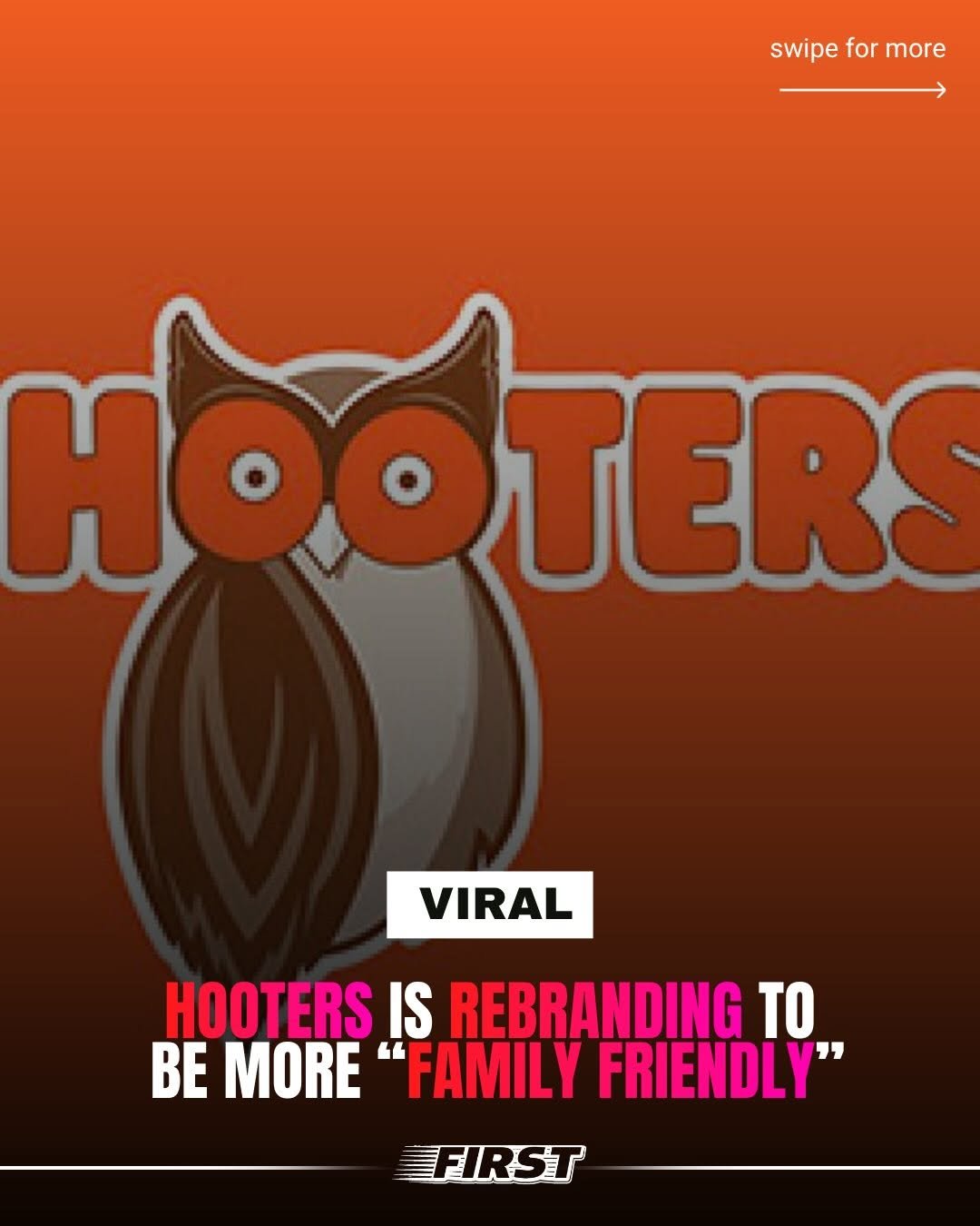 first 게시물 이미지: Hooters is an American restaurant chain...
