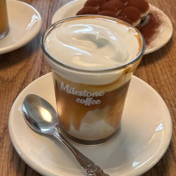 Photo by 8년차간호사 지효 on August 12, 2025. May be an image of coffee and coffee cup.