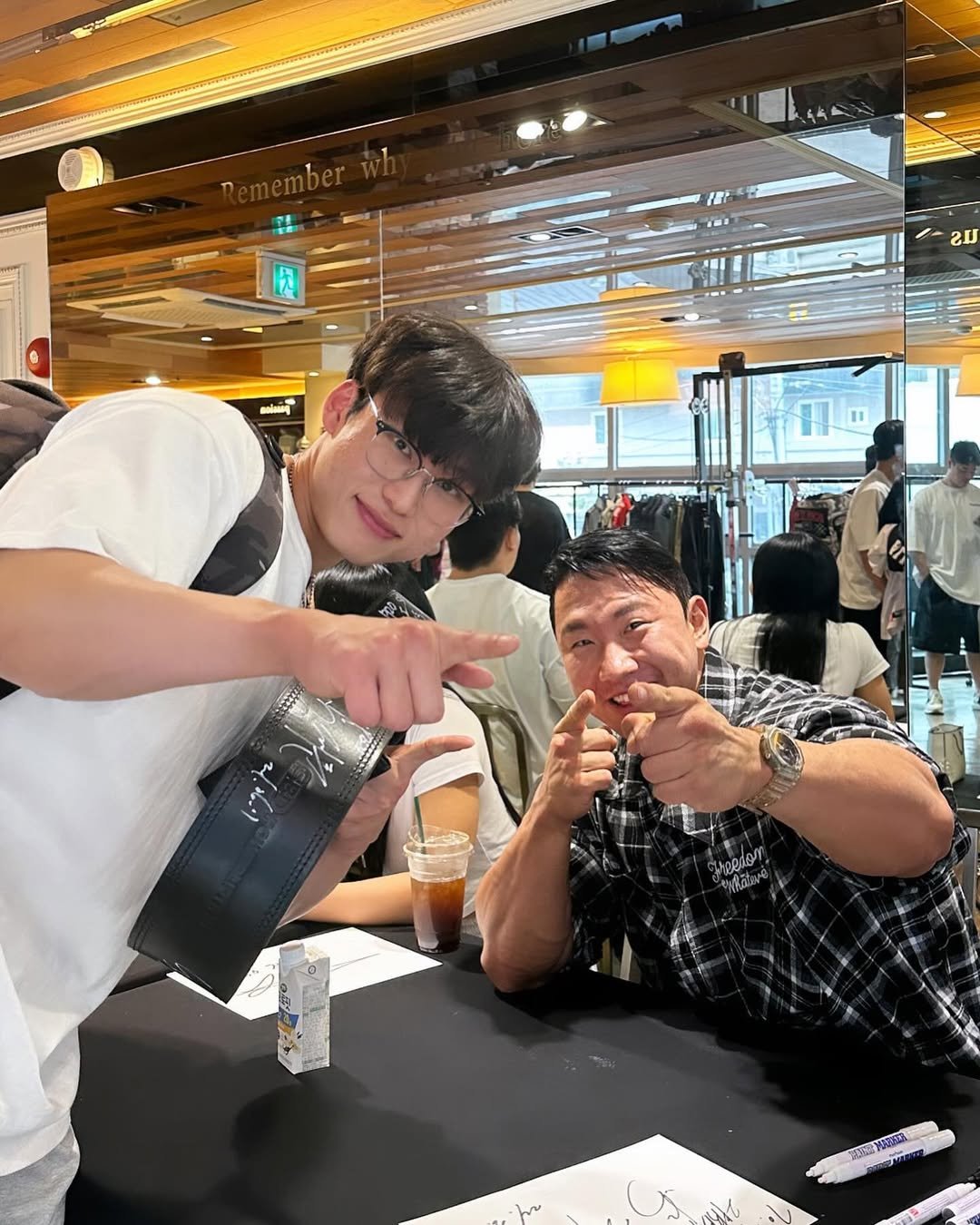 Photo shared by 지민GYMIN on June 01, 2024 tagging @jaehun_allright.