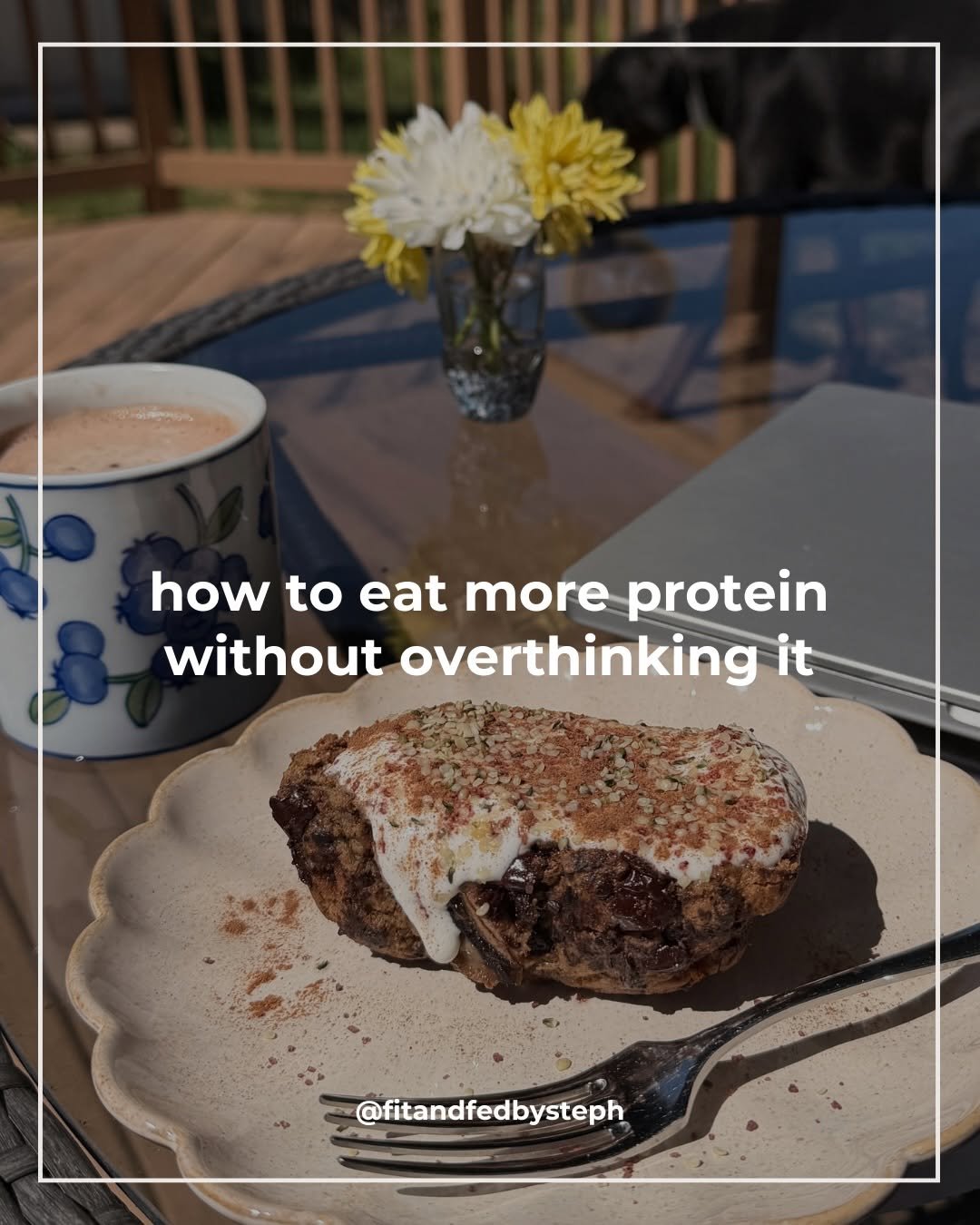 fitandfedbysteph 게시물 이미지: Simple ways to add more protein to your day...