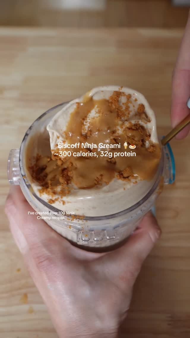 fitfood_ae 게시물 이미지: BISCOFF NINJA CREAMI 🍦🍮

Recipe below! Comment...