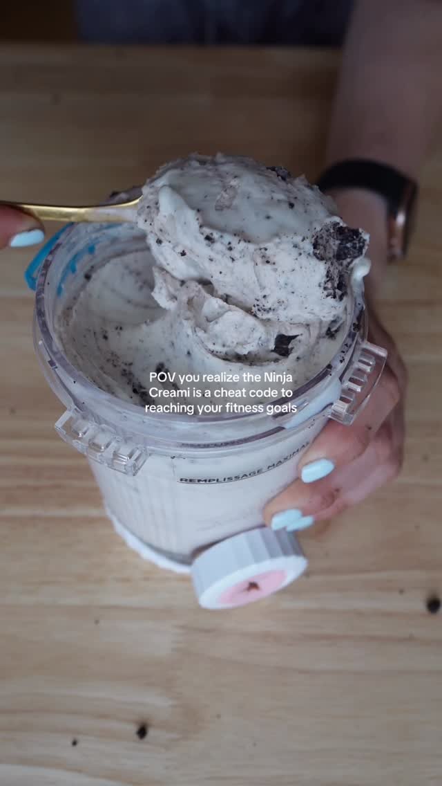 fitfood_ae 게시물 이미지: COOKIES AND CREAM NINJA CREAMI 🖤🤍

Recipe...