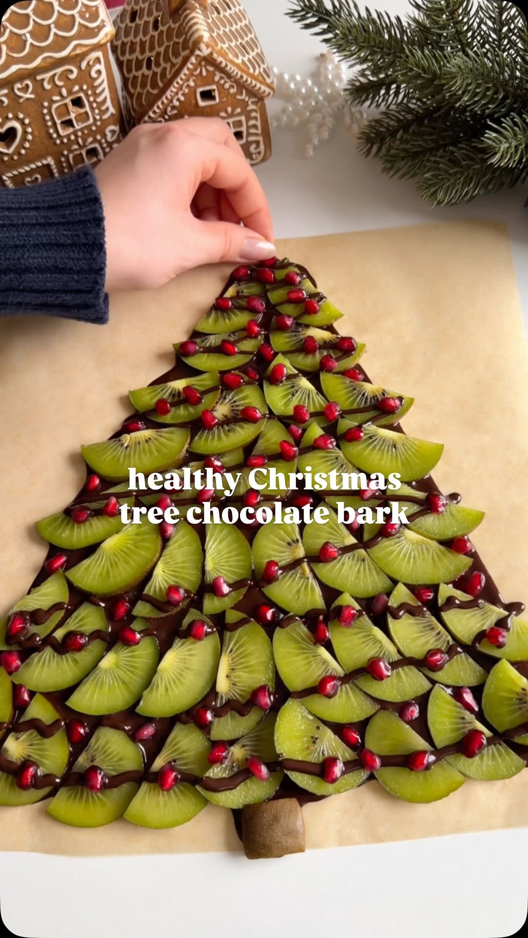 fitfoodieselma 게시물 이미지: Healthy Dessert Idea: Kiwi Christmas Tree...