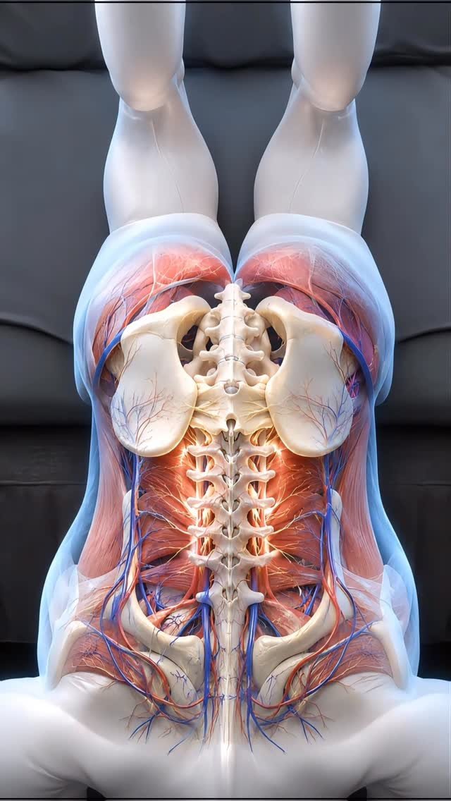 fitonomy 게시물 이미지: Back tension? Try this one-minute release...
