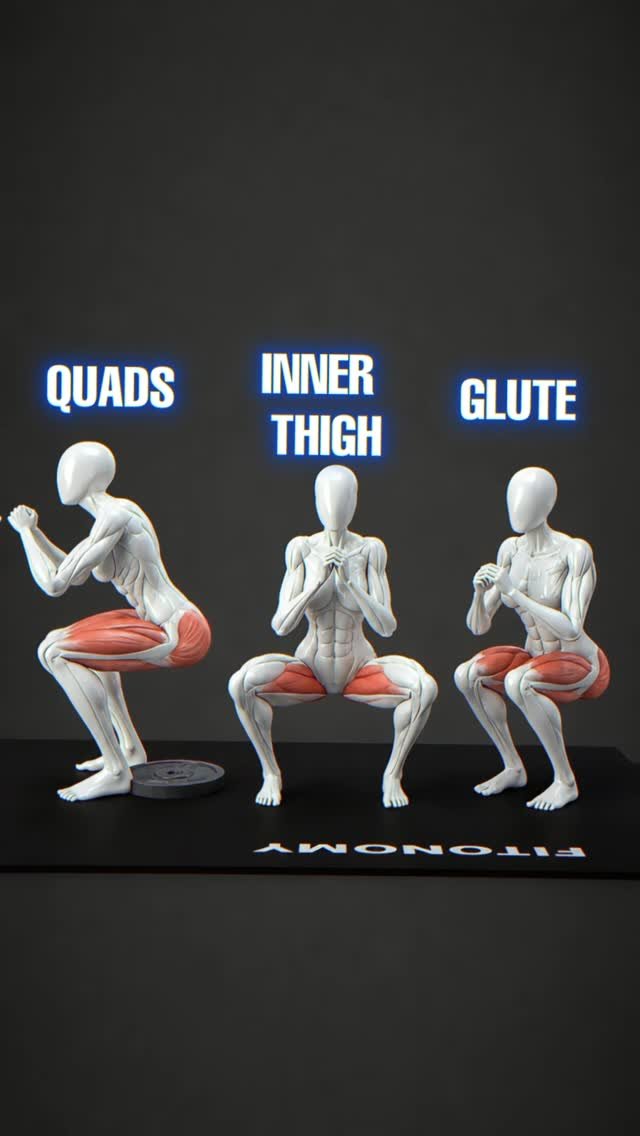 fitonomy 게시물 이미지: Same squat. You choose the target.

You don’t...
