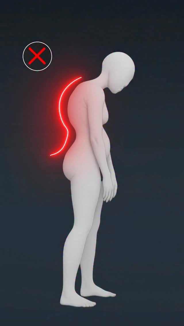 fitonomyapp 게시물 이미지: 🚨 Fix your posture now! 🚨 Poor posture leads...
